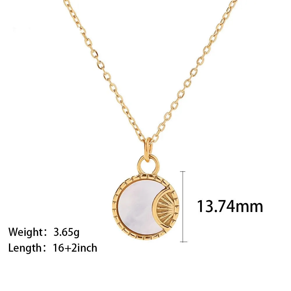 Ancient Raya Sun Pendant Necklace