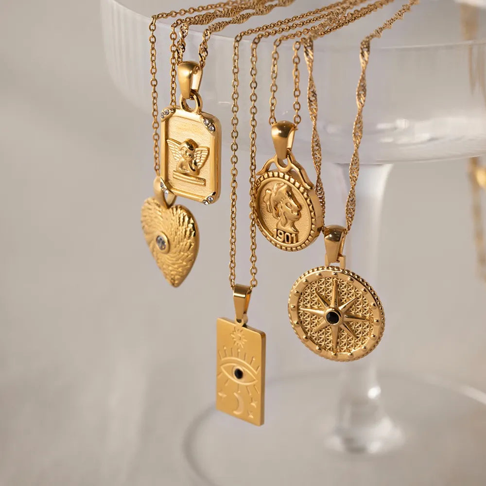 North Star Compass Necklace